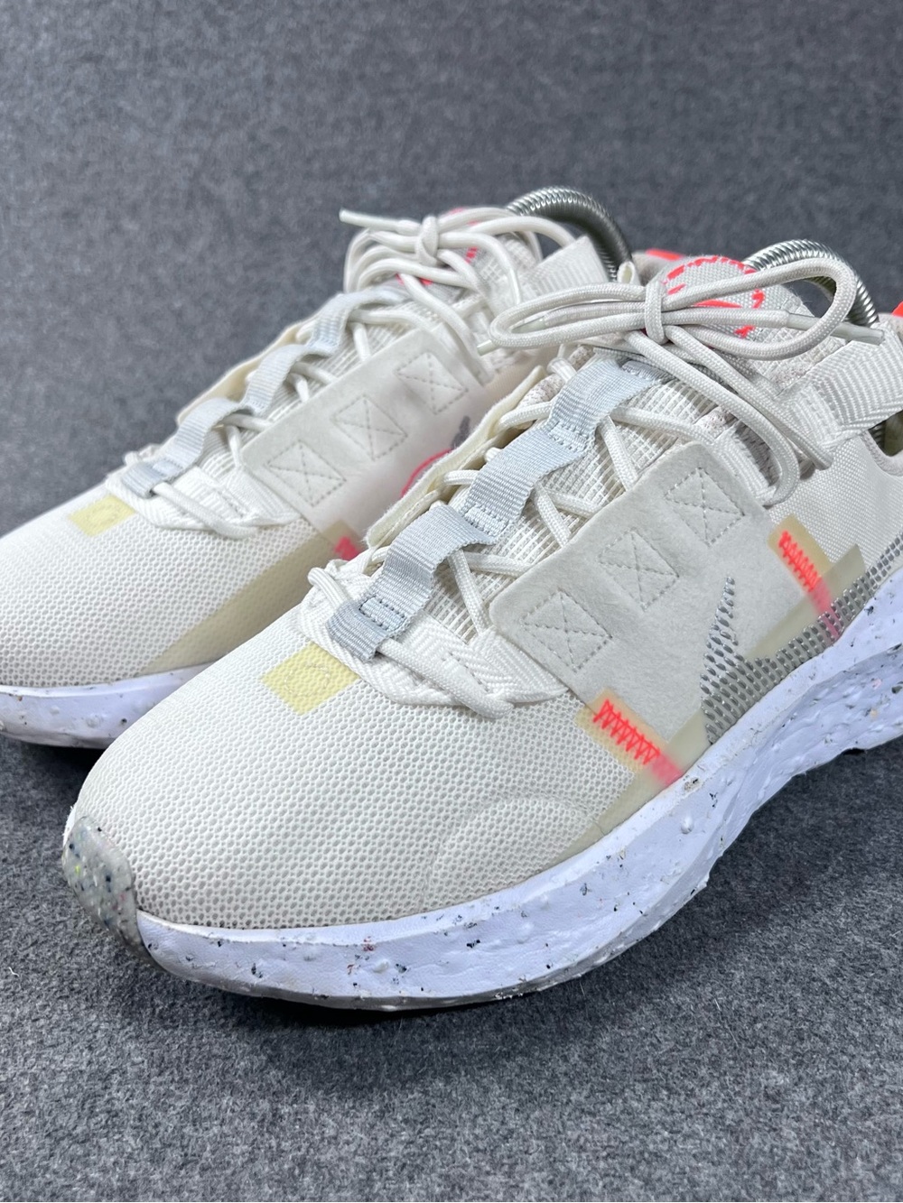 Nike Crater Impact Running Shoes Women Size 8.5 Summit White/Gray Fog CW2386-100